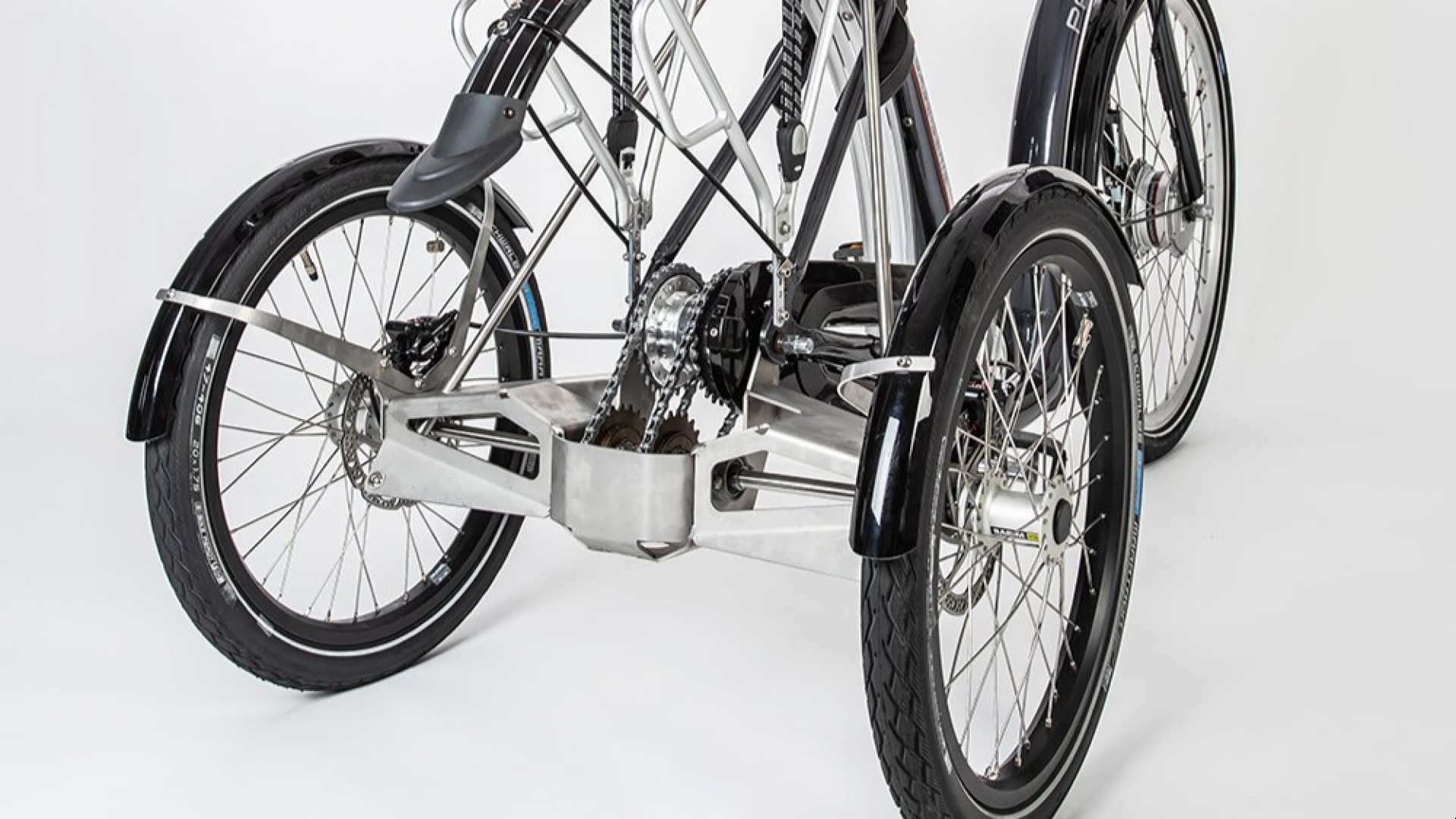 Elektrische fiets ombouwen naar driewieler