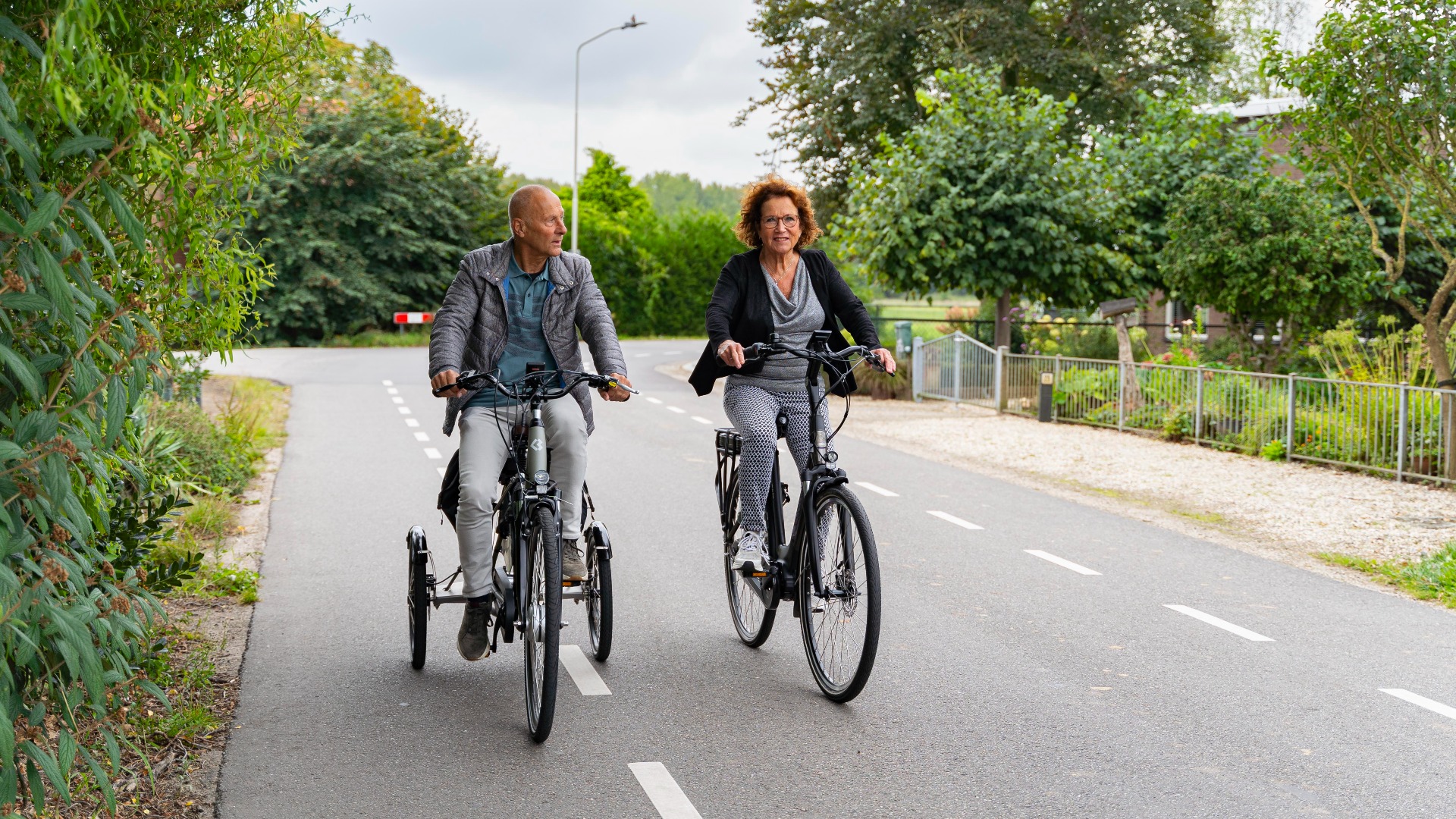 Elektrische fiets ombouwen naar driewieler