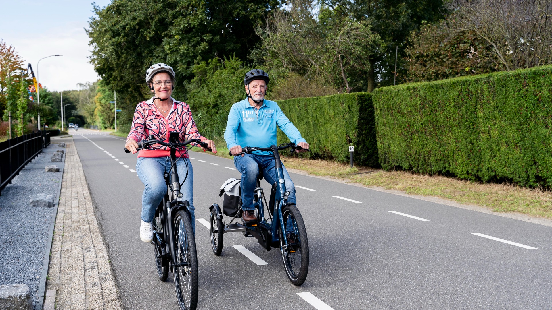 Hoe breed is een driewieler voor volwassenen?