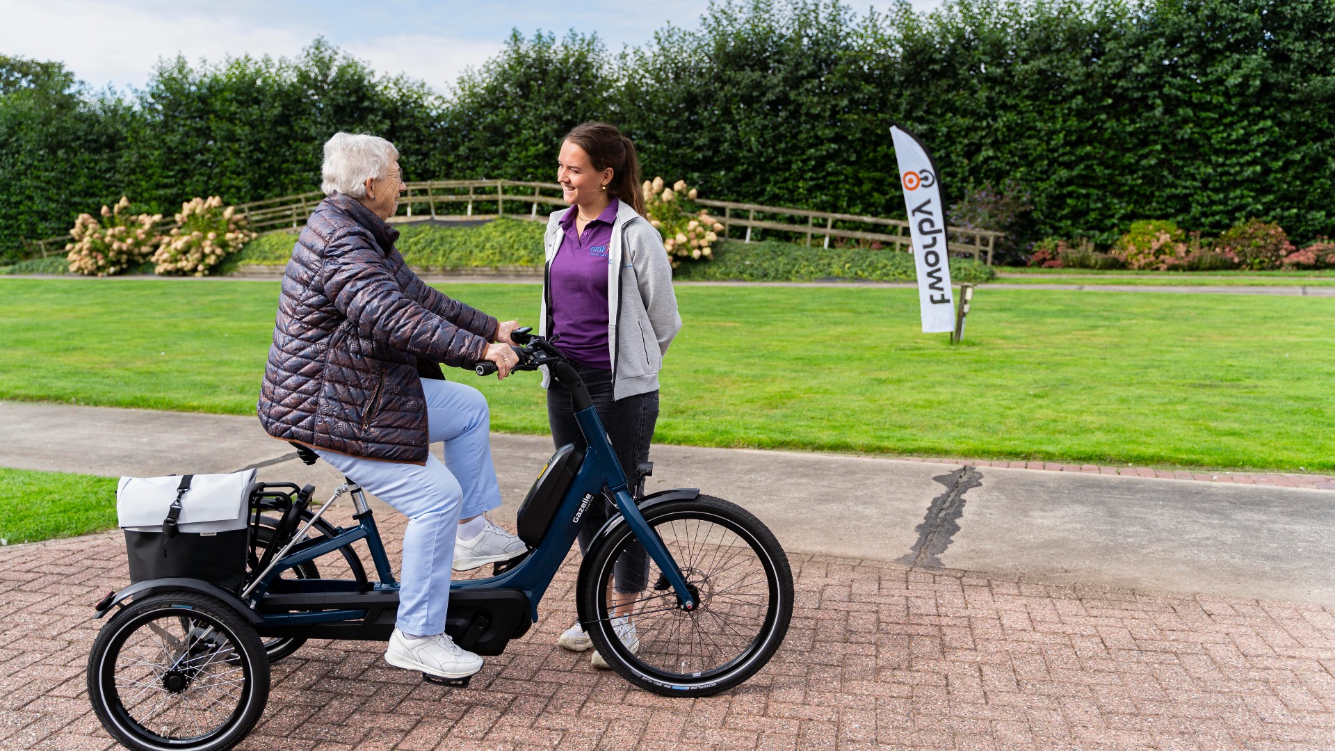 Wat is de makkelijkste fiets voor senioren om op te stappen?