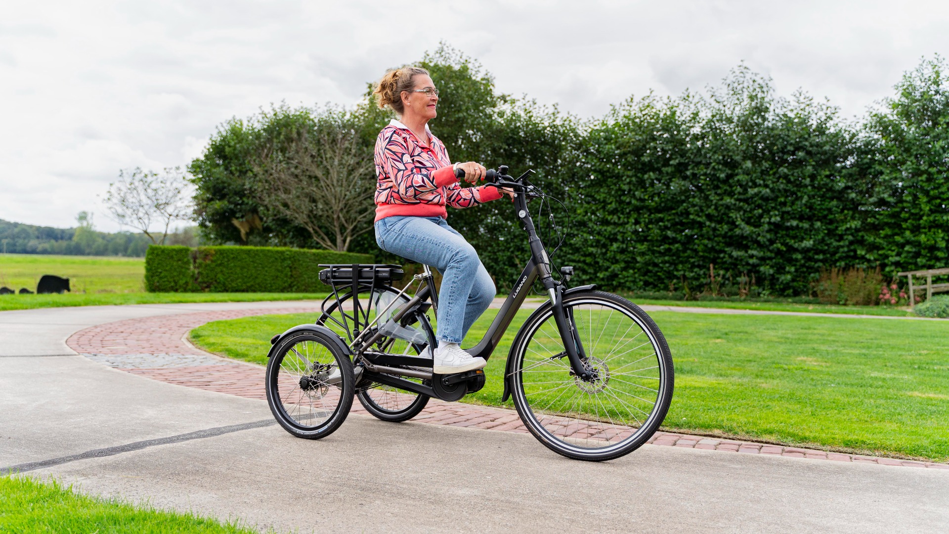 Elektrische driewieler voor volwassenen